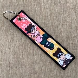 NEW Naruto Tenten Jet Tag Keychain